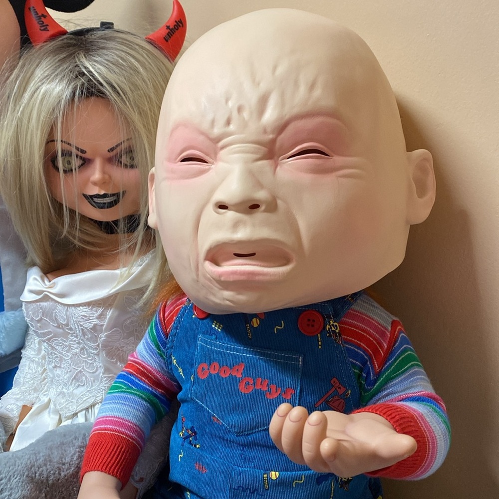 🇯🇵Crybaby crying adult face mask costume - Picture 3 of 5